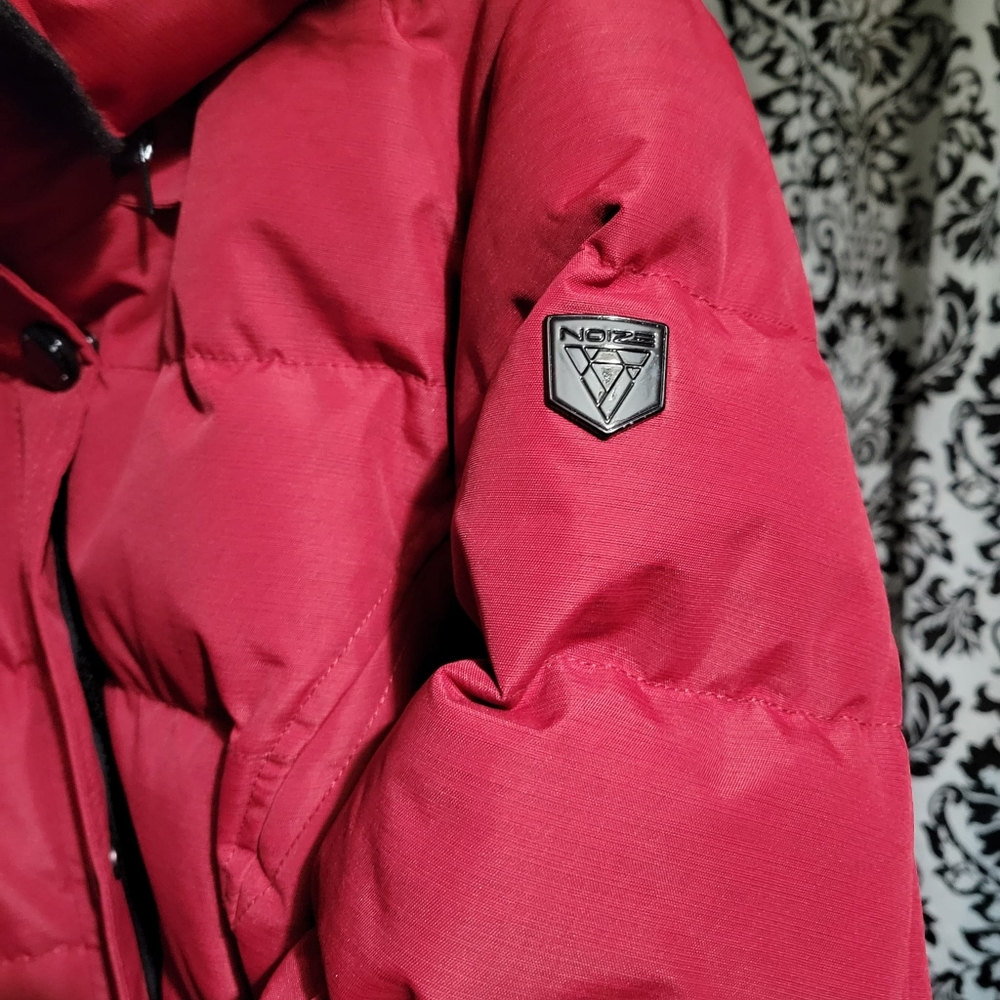 Noize winter parka, large, red